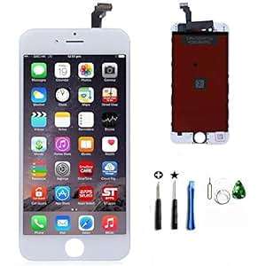 LCD Touch Screen Replacement Digitizer Full Set with Repair Tools Kit For iPhone 6 White