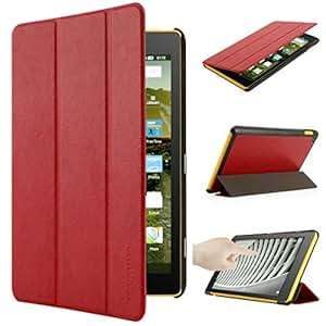 Case for All-New Fire HD 8 Tablet SOONHUA Slim Folding Stand Case Smart Cover Auto Wake/S
