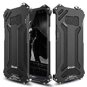 Samsung Galaxy S8 Metal Bumper Case Eastcoo Aluminum Metal Military Full-body Tough Armor Heavy Du