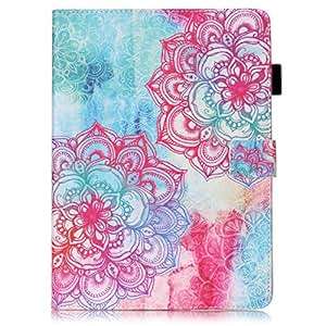 Samsung Galaxy Tab A 9.7 Case [with Free Earphone], Billionn 3D glitter PU Leather Flip Cover Shell