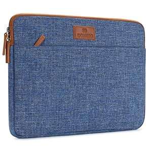 DOMISO Waterproof 10.1 Tablet Sleeve Laptop Bag Case Protector Bag Pouch Cover Bri (10.1in)(Blue)