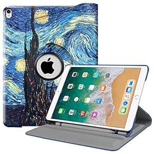 Fintie iPad Pro 10.5 Case Built-in Apple Pencil Holder 360 Degree Rotating StProtective Cov
