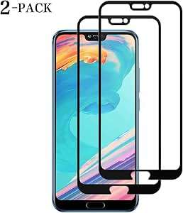 TANFEN Honor 10 Screen Protector 2 PACK Ultra Thin Easy Installation Anti Scratch Case F (Honor 10)