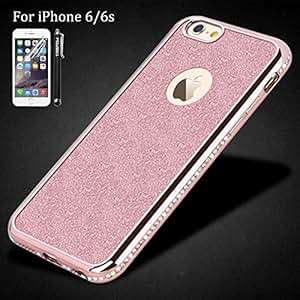 iPhone 6S Case, iPhone 6 Case, TabPow Electroplate Glitter Series - [Drop Protection][Shockproof] S