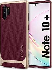 Spigen Neo Hybrid Compatible Samsung Galaxy Note 10 Plus Case Cover 2019 Burgundy (Burgundy)