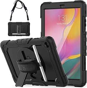 SEYMAC Galaxy Tab A 10.1 2019 SM-T510/T51 (Samsung Galaxy Tab A 10.1 2019 SM-T510/SM-T515)(Black)