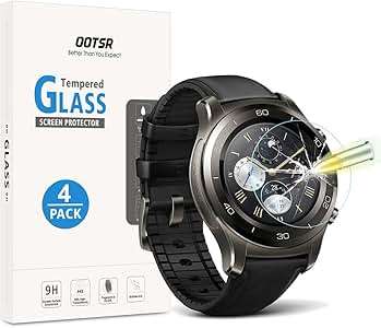 4-Pack OOTSR Screen Protector Huawei Watch 2/Watch 2 Sport/Watch 2 Classic Tempered Glass Prote