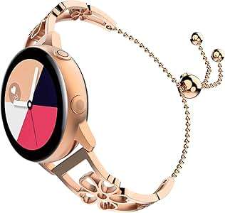 TiMOVO BCompatible Galaxy Watch Active/Active 2/Galaxy Watch 42/Gear S2 Classic (Rose Gold)