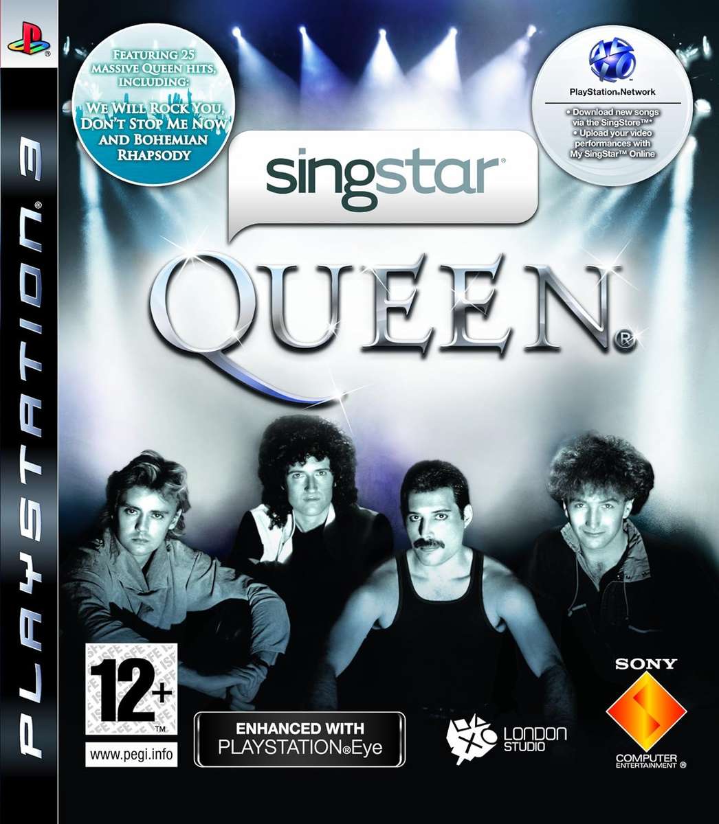 PS3 SINGSTAR QUEEN / SAG / BID TO WIN