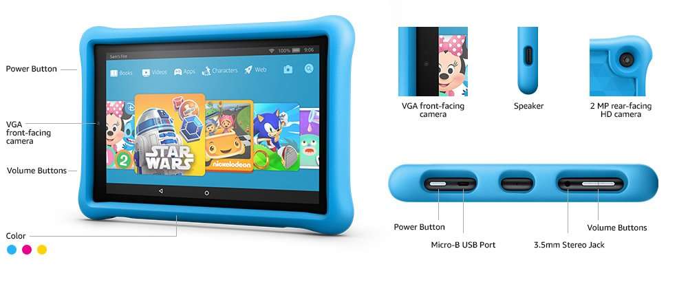 Amazon Fire Tablet Kids edition