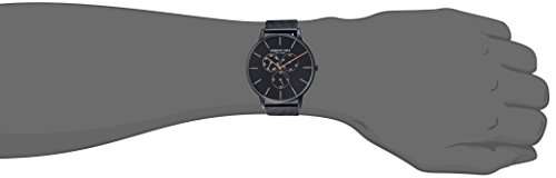 Kenneth Cole New York Men's Quartz Stainless Steel Casual Watch, Color:Black (Model: KC5..