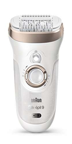 Braun Silk-Epil 9 SkinSpa 9-961v, 4-in-1 Epilators for Women, Wet and Dry Epilator, Ladi..