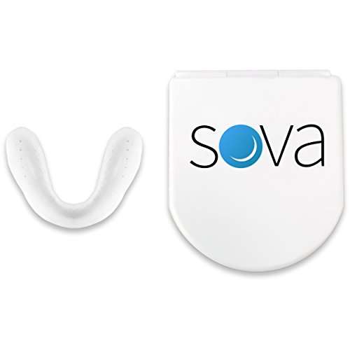 SOVA Aero Night Guard Custom-Fit Night-Time Dental Mouth Guard with Case