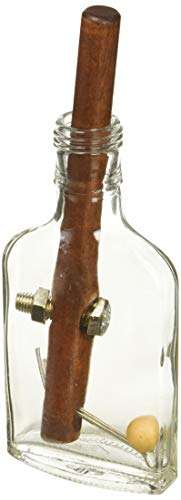 Glass Bottle Puzzle True Genius Brain teasers Adult Puzzle...