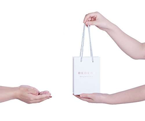 BEDERO Men's Bead Distance Bracelet, Volcano Lava Turquoise Couples Lover Relationship Bracelets