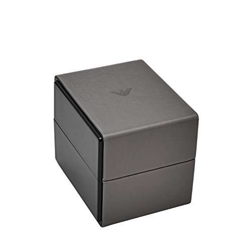 Emporio Armani AR1840 Ladies Gianni T-Bar Steel and Rose Gold Watch