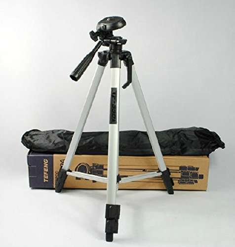 TF-330A Pro Aluminum Tripod Stand for Digital Camera Camcorder and Mobile Holder.