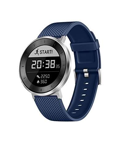 Huawei Fit Smart Fitness Watch Heart Rate and Sleep Monitor Waterproof Activity Tracker, Blue Sport