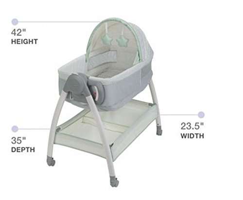 Graco Dream Suite Bassinet, Mason, One Size