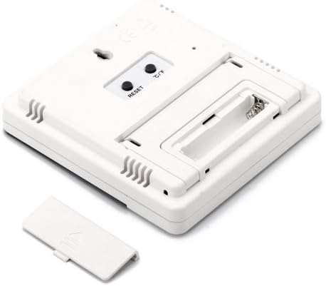 Digital Temperature And Humidity Thermometer Clock