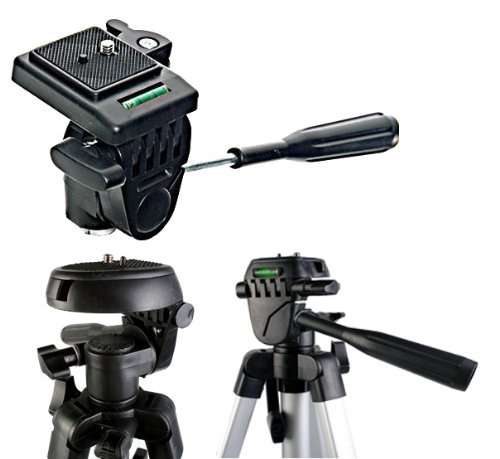 TF-330A Pro Aluminum Tripod Stand for Digital Camera Camcorder and Mobile Holder.