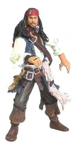 Pirates of the Caribbean Dead Mans Chest Final Battle Jack Sparrow Action Figure