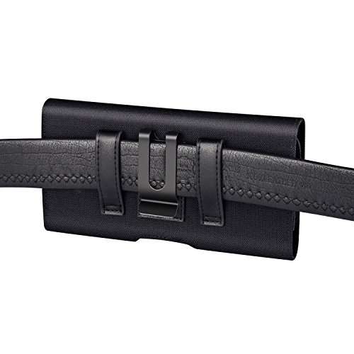 iPhone XS MAX Holster, Gcepls Nylon iPhone 8 Plus Holster Pouch Belt Clip Case and Loops Holder Cov