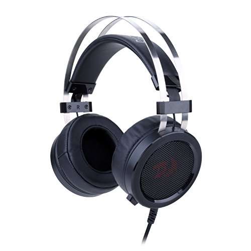 Redragon H901 Gaming Headset with Microphone for PC, PC Gaming Headphones with Mic and Built-..