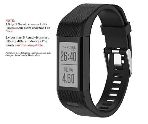 Vivosmart HR+ Bands,TenCloud Replacement Striped Sport Straps with Tool Kits for Garmin v¿¿vosmart