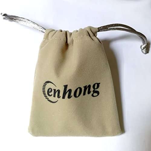 Mens Women's Celtic knot Magic Double Side Solid Heavy Pendant Necklace Men's Stainless Steel Box C