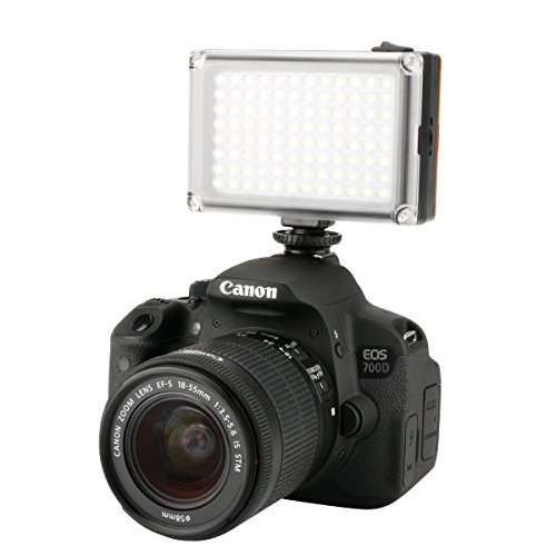 96 LED Video Light ,Mini Pocket Led Lighting for Canon Nikon Camcorder DSLR Camera Smartphone Light