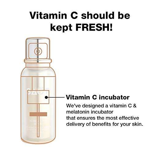 3ACT Vitamin C Serum - Anti-Aging, Skin Brightening & Antioxidant Formula with Hyaluroni..