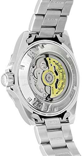 Invicta Men's 8926 Pro Diver Collection Automatic Watch, Silver-Tone/Black Dial/Half Ope..