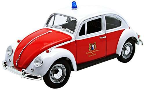 GreenLight 1:18 1967 Volkswagen Beetle Zurich Switzerland Fire Department