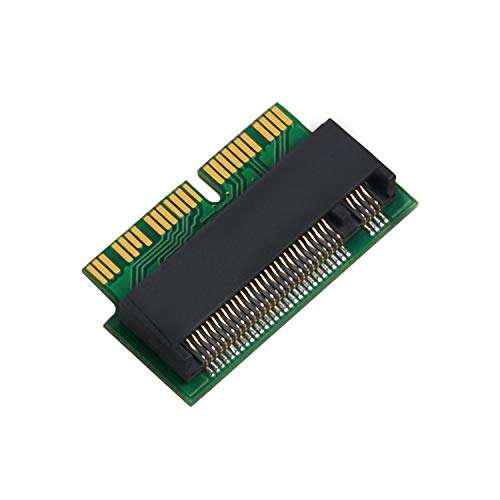 QNINE M.2 NVME SSD Convert Adapter for MacBook Air Pro Retina Mid 2013 2014 2015 2016 2017, NVME AHC