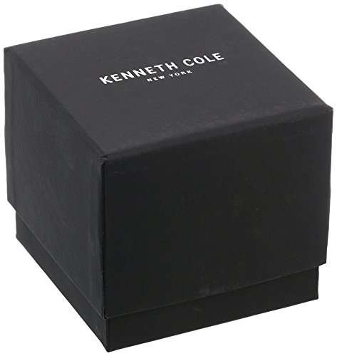Kenneth Cole New York Men's Quartz Stainless Steel Casual Watch, Color:Black (Model: KC5..