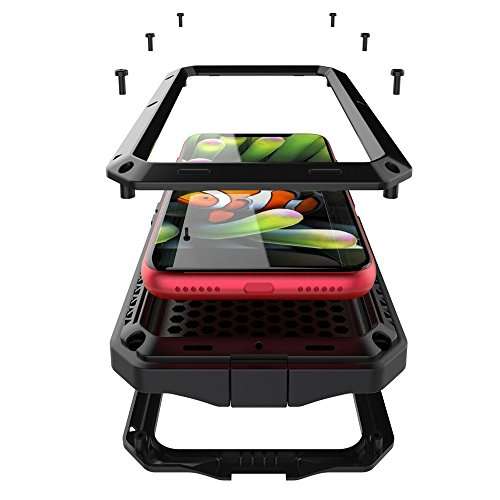 iPhone X Case, iPhone 10 Case, CarterLily Full Body Shockproof Dustproof Waterproof Aluminum Alloy