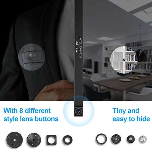 AOBO Spy Camera Wireless Hidden 1080P HD Mini WiFi Camera Motion Activated Detection Alarm Spy Nann