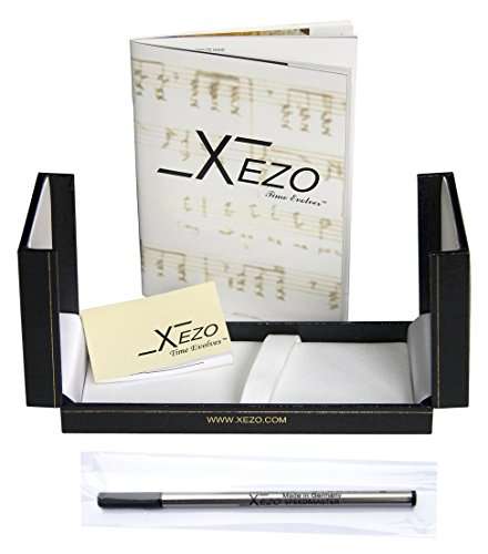 Xezo Vintage Golden Gate Handcrafted from Abalone and Mother of Pearl Rollerball Pen (Go..