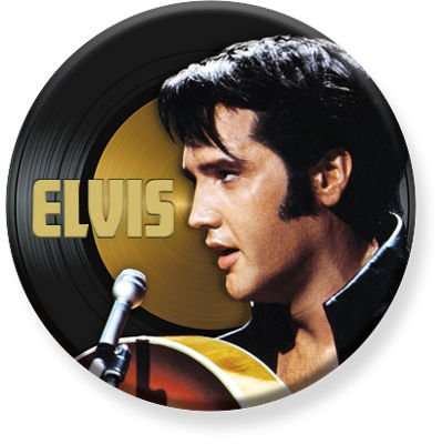 PopShoppes Elvis Presley PopBox (Deluxe Gift Bundle Set includes Large Tin Fun Box, Matchbox Playin
