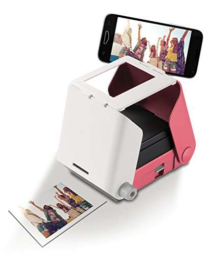 KiiPix Smartphone Picture Printer, Pink