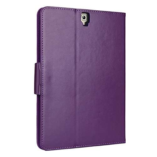 wisers Samsung Galaxy Tab S3 9.7 9.7-inch Tablet Case / Cover, Front Stand Type, Purple