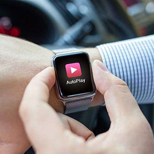 Latband Magnetic iWatch Bands Compatible with Apple Watch 38mm 40mm 42 mm 44mm Stainless Steel Me...