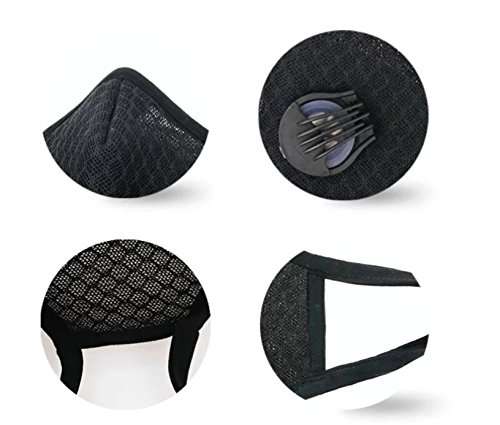 Mr.Jacks Anti Pollution Mask/Anti Haze/Dust proof/Washable & Reusable/N99/N95/Military Grade for Me