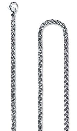 Aoiy Stainless Steel Celtic Knot Irish Triquetra Lucky Love Pendant (Large) Necklace, 24" Chain, aa