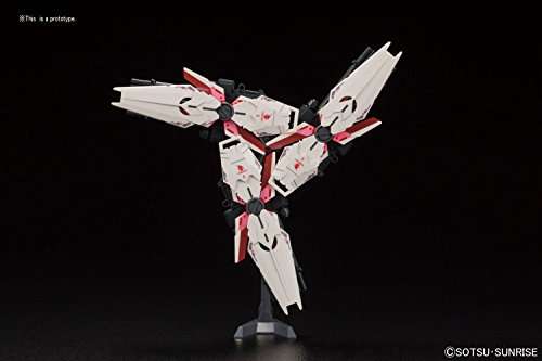 Bandai Hobby HGUC Full Armor Destroy Mode/Red Version "Gundam Unicorn" Model Kit (1/144 Scale)