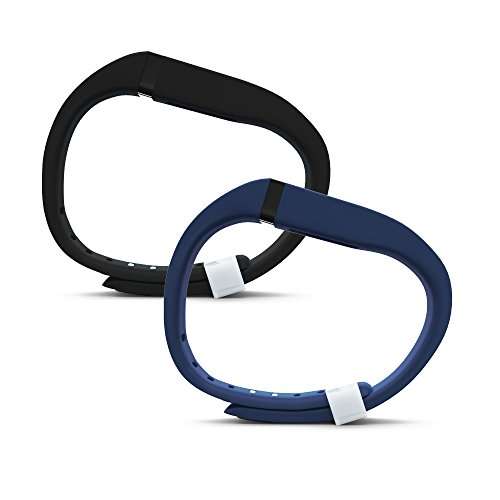 Fitbit Flex Band, Replacement Bands for the Fitbit Flex, with Extra Security Clasp. Large & Small.