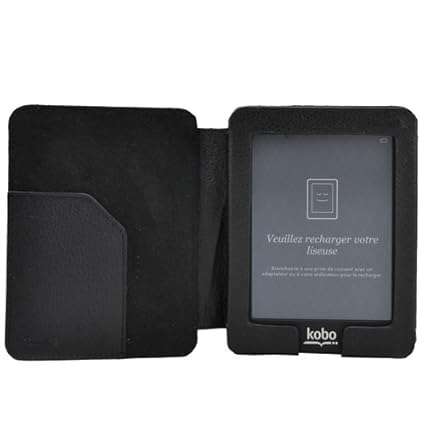 Kobo Mini Sleep Cover Black - eReader cover - 5 inch