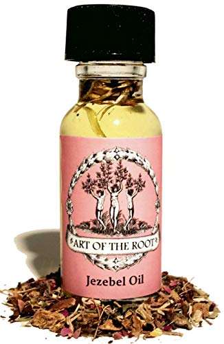 Jezebel Oil 1/2 oz to Attract Wealthy Men & for Business Success Hoodoo Voodoo Wicca Pagan Conjure S