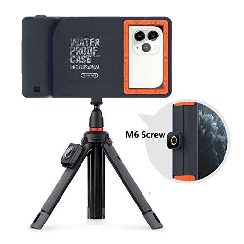 Diving Phone Case for iPhone Samsung, Professional Underwater Photography Housings Case with Lany...